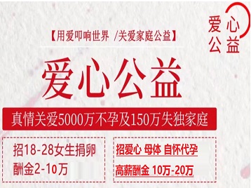 谯城捐卵助孕生子 爱心志愿者招募